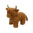 Highland Cow Dog Toy