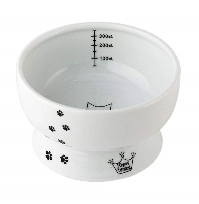 Raised Cat Water Bowl