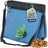 Katziela Expandable Pet Treat Pouch - Hands Free Dog Treat Pouch, Quick Access Magnet Closure - Anti Spill Dog Treat Bag - Treat Pouches for Pet Training, Adjustable Shoulder Strap & Belt Clip