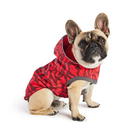 GF Pet Reversible Elasto-Fit Raincoat - Red
