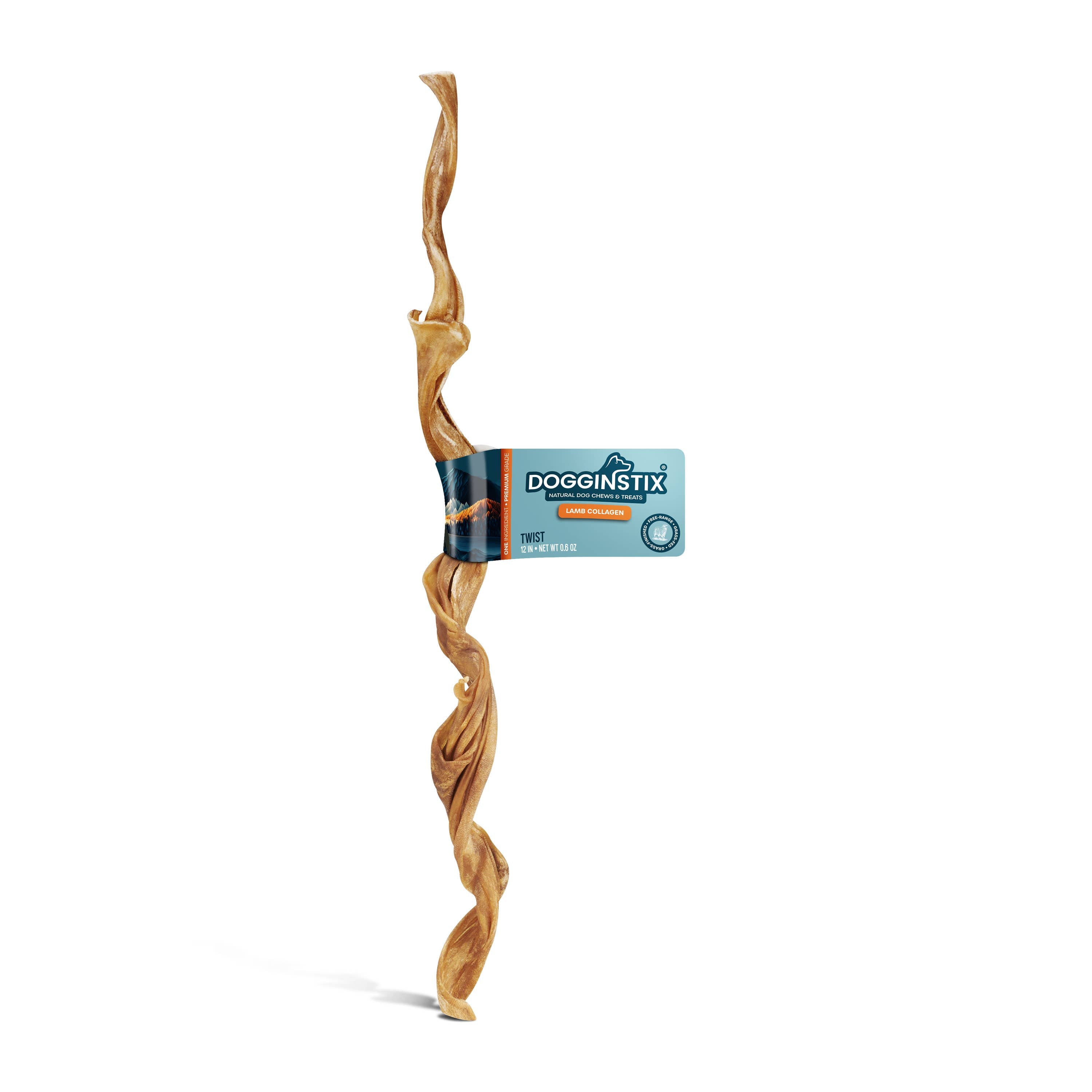 Lamb Collagen Twist 12"