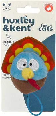 Huxley & Kent Flinger Turkey Plush Cat Toy