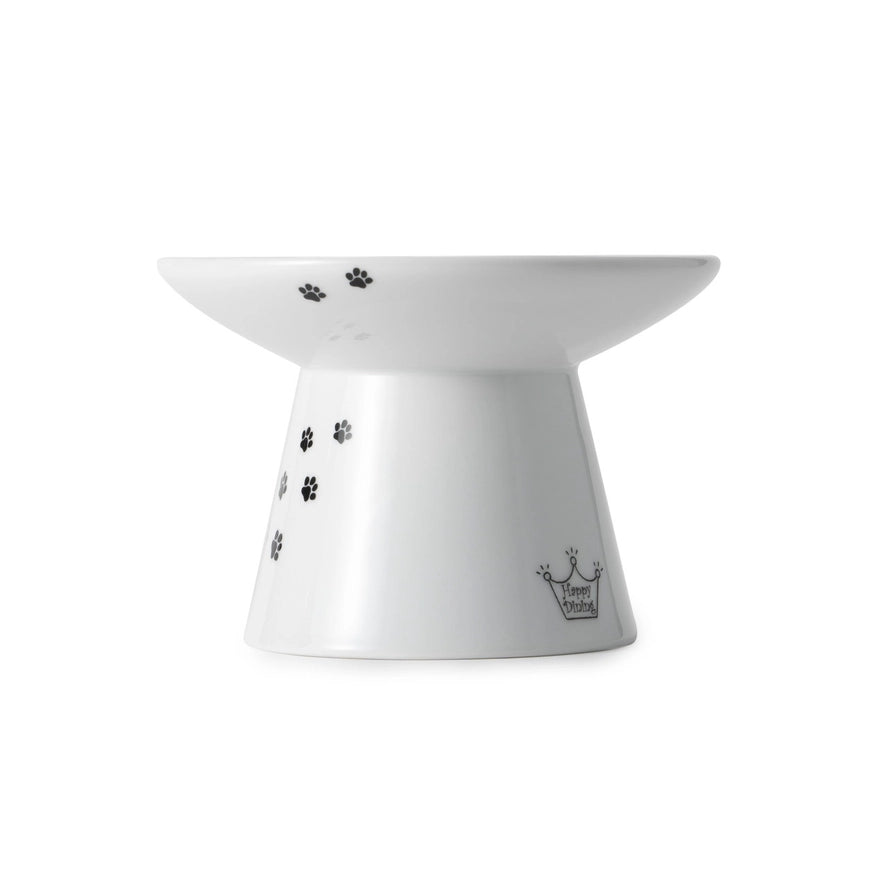 Extra Wide Raised Cat Food Bowl