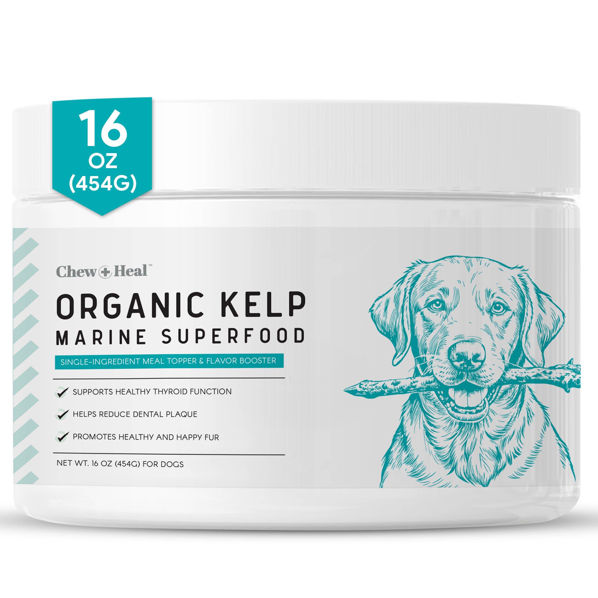 Organic Kelp Granules Marine Superfood Powder with Spoon