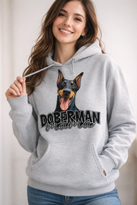 Doberman Mama Hoodie