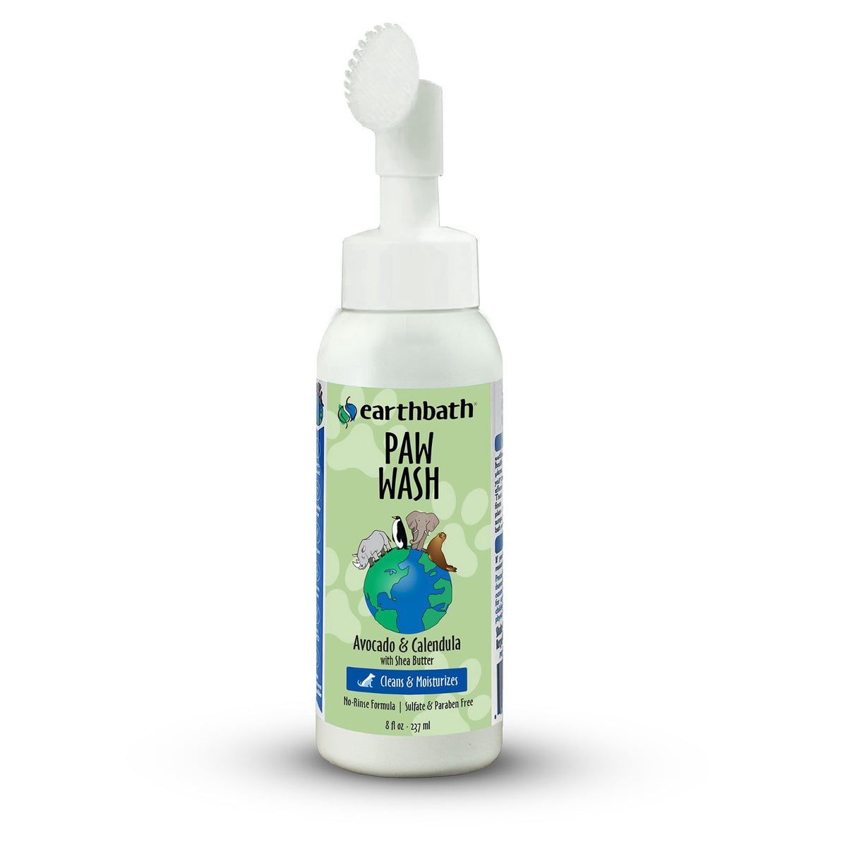 Earthbath® Paw Wash - Avocado & Calendula With Shea Butter, 8 Oz