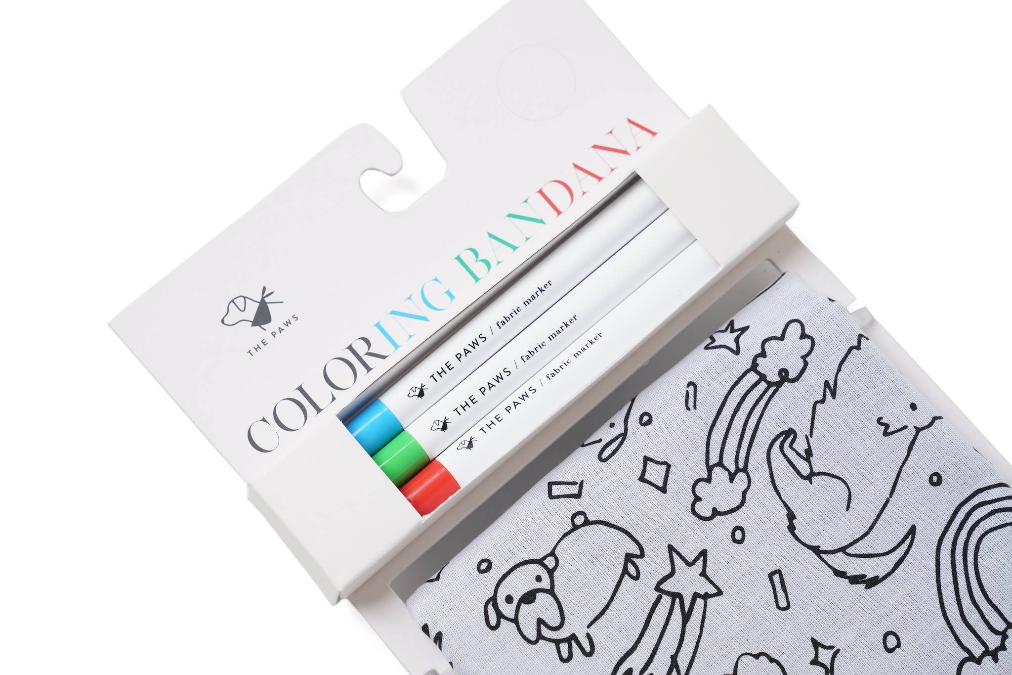Coloring Bandana for Kids and Adults 