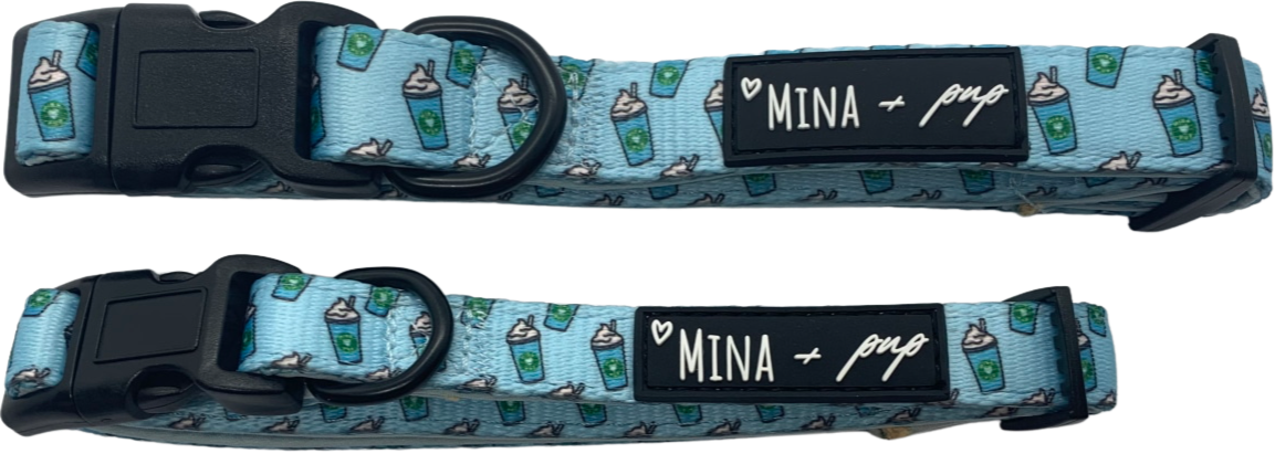 Blue Pupshake Comfort Collar