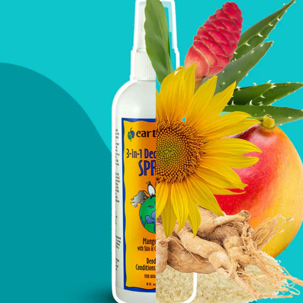 Earthbath 3-in-1 Deodorizing Mango Tango Spritz for Dogs (8 oz)