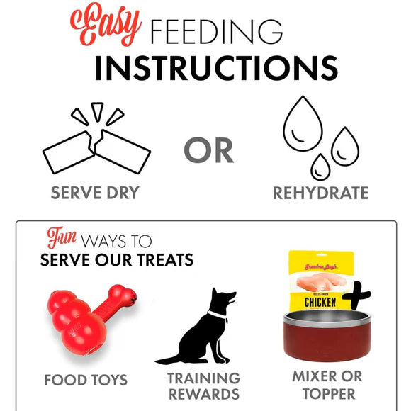 Grandma Lucy's Freeze Dried Chicken Treats
