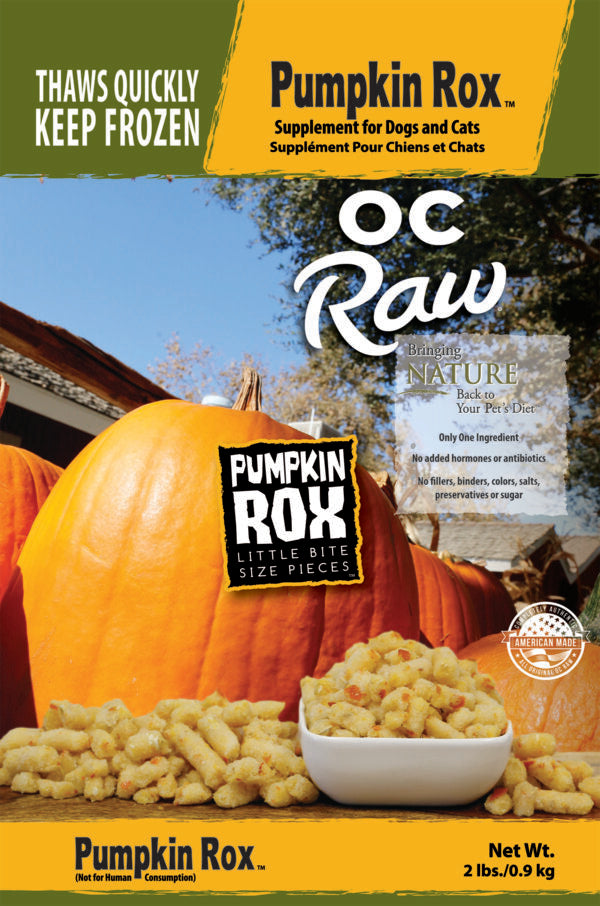 Oc Raw Pumpkin Rox ~ 2 lb. Rox
