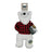 Tall Tails Plaid Polar Bear with Squeaker