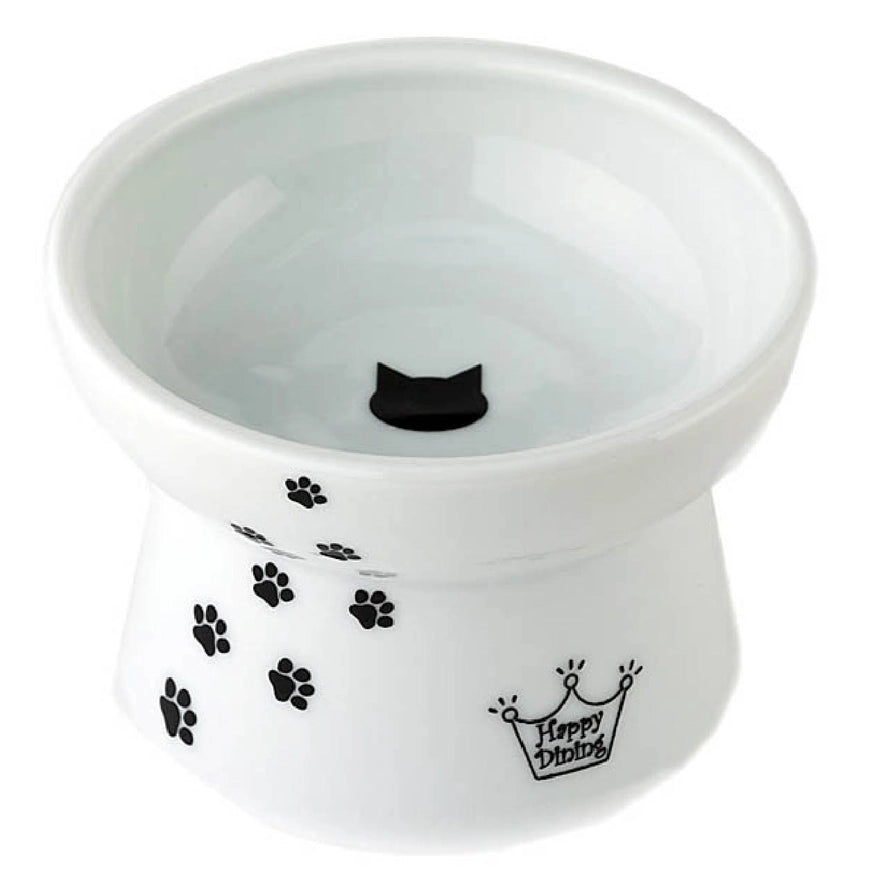 Necoichi Raised Cat Food Bowl