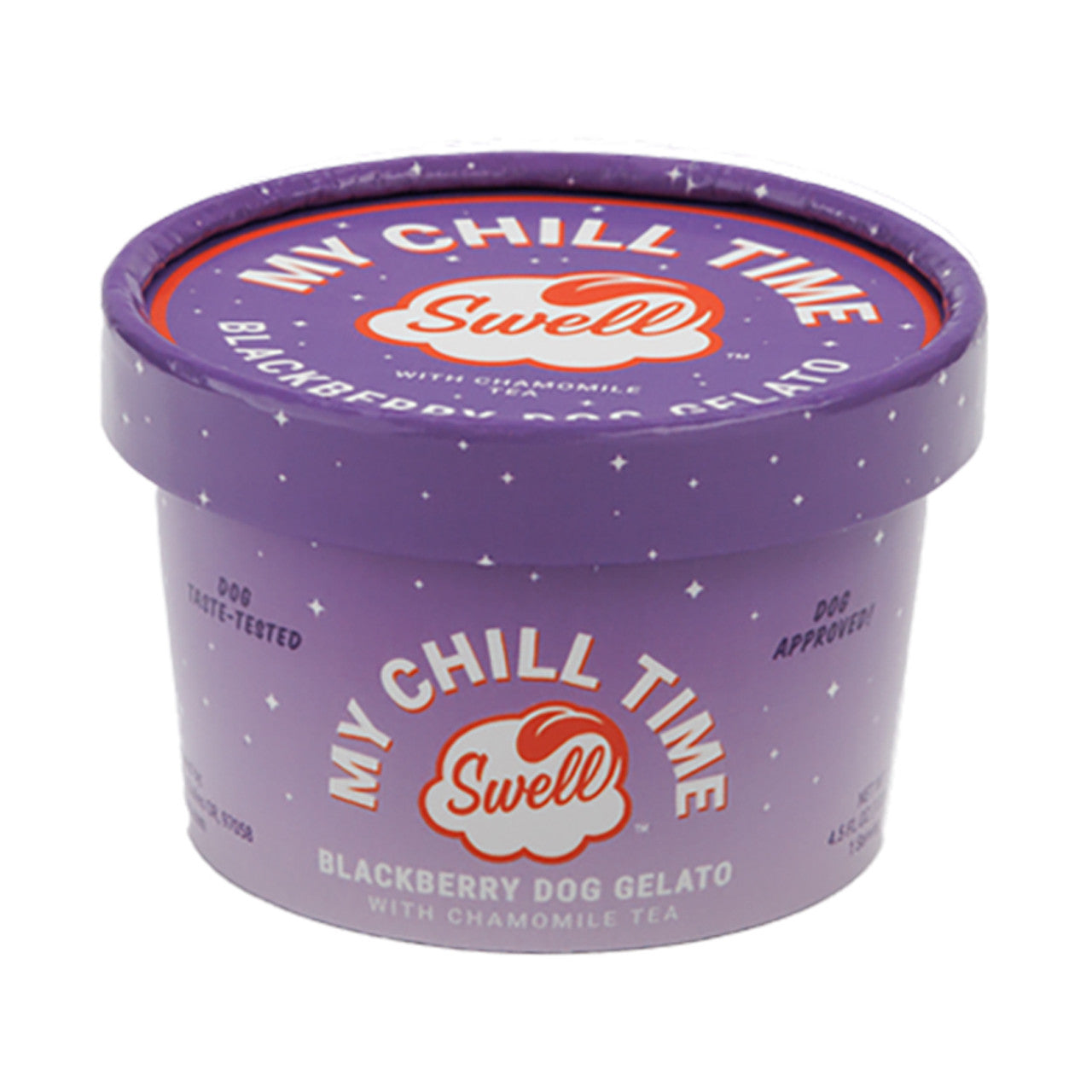 Swell Gelato Frozen Dog Treat, "My Chill Time" Blackberry & Chamomile Tea