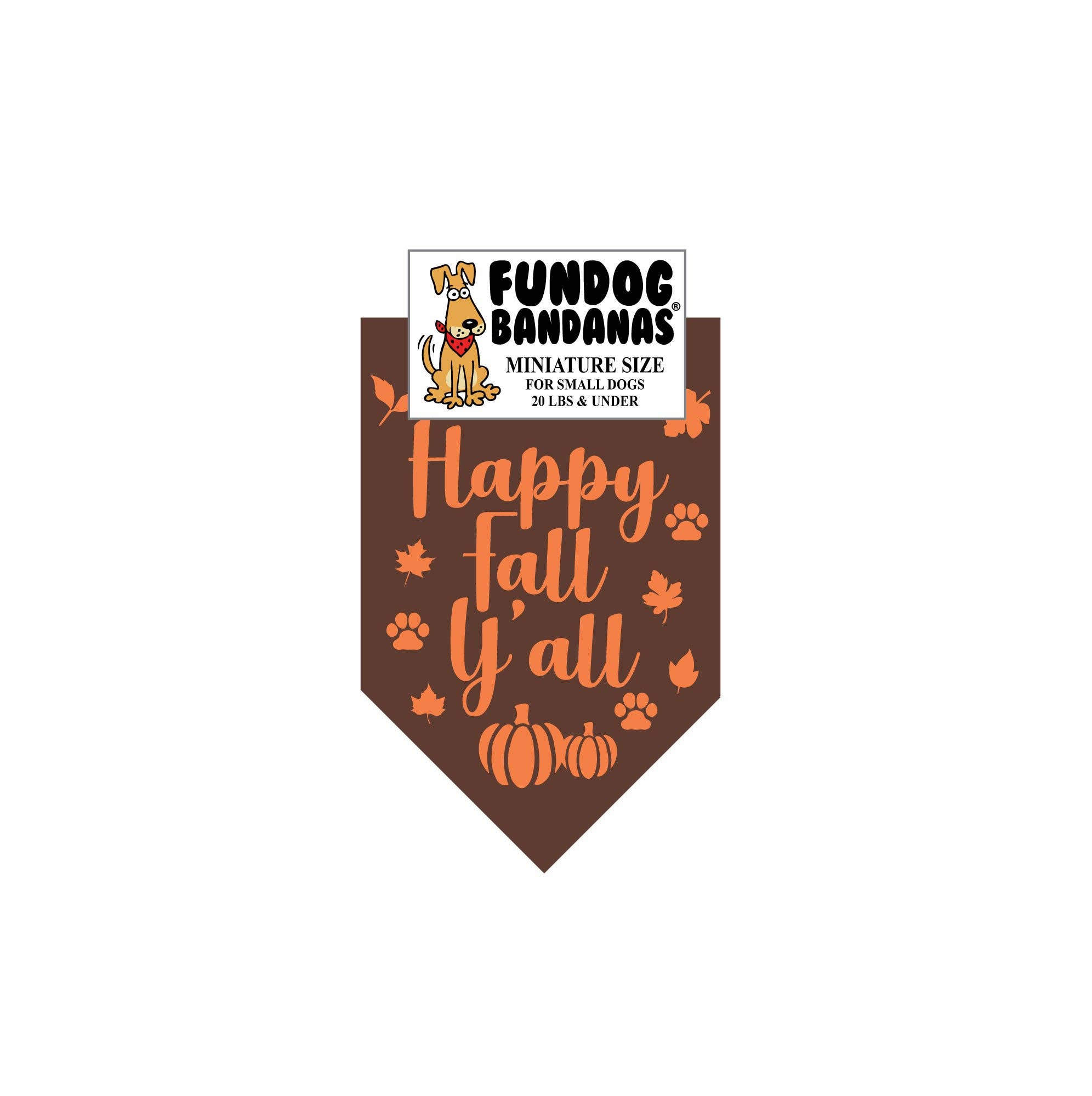Happy Fall Yall Dog Bandana