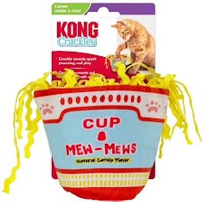 Kong Crackles Cup & Mew Mews Cat Toy