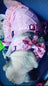 Pink Pupshake Bow Tie For Dogs and Cats