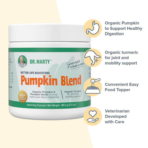 Dr Marty Better Life Boosters Pumpkin Blend Supplement 3.17 oz