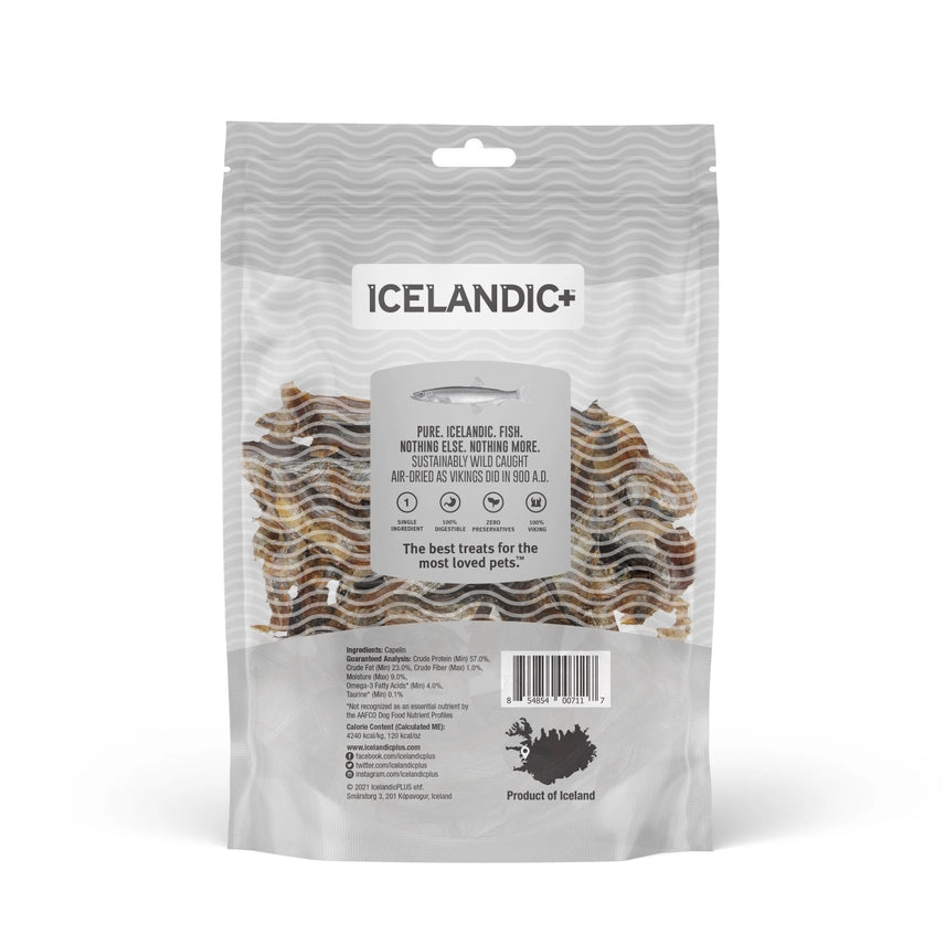 Icelandic Capelin Whole Fish & Pieces Dog Treat