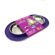Messy Cats Double Silicone Feeder