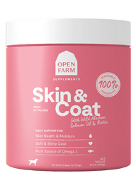 Skin & Coat Food Supplement Chews for Dogs