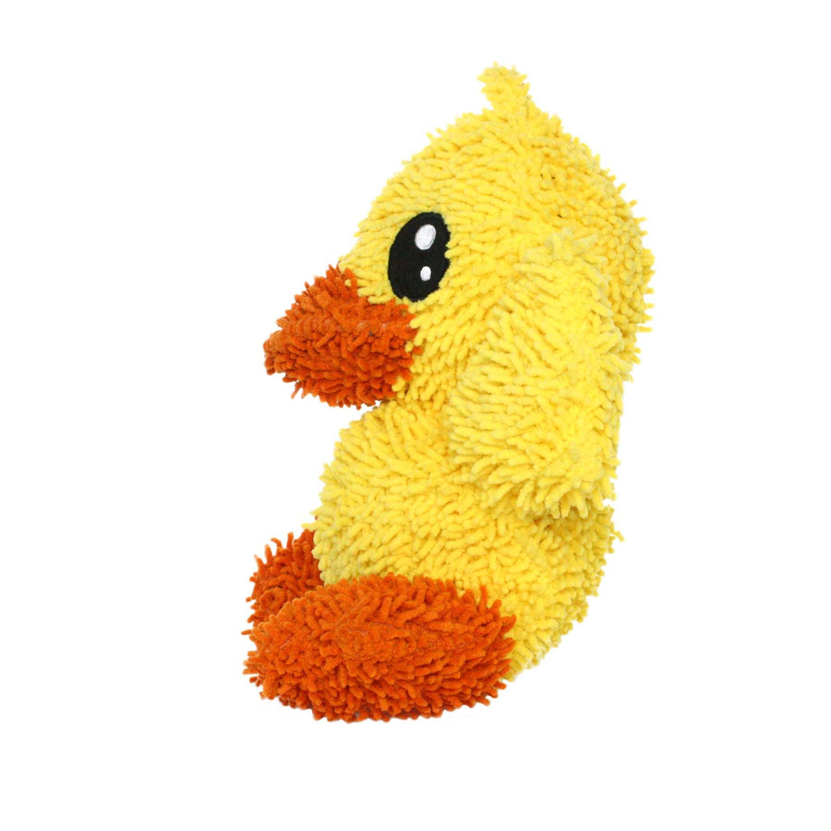 Mighty Microfiber Ball Duck, Durable, Squeaky Dog Toy large