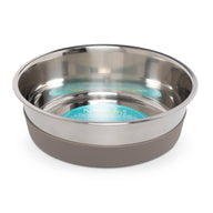 Messy Mutts Heavy Stainless Bowl Removable Silicone Base XL