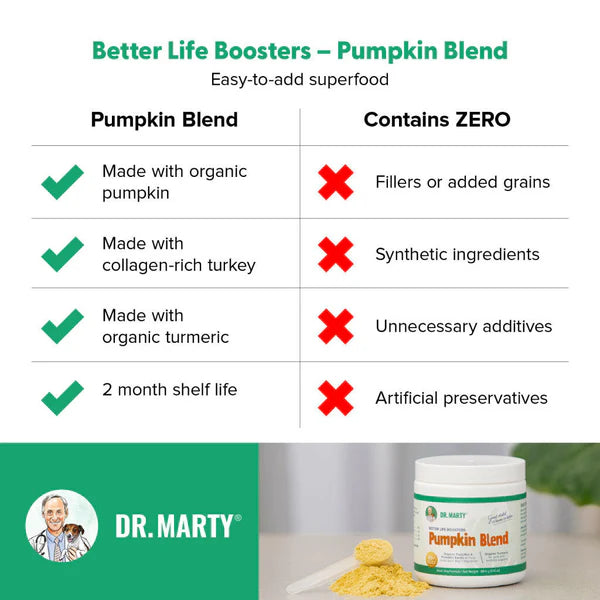 Dr Marty Better Life Boosters Pumpkin Blend Supplement 3.17 oz