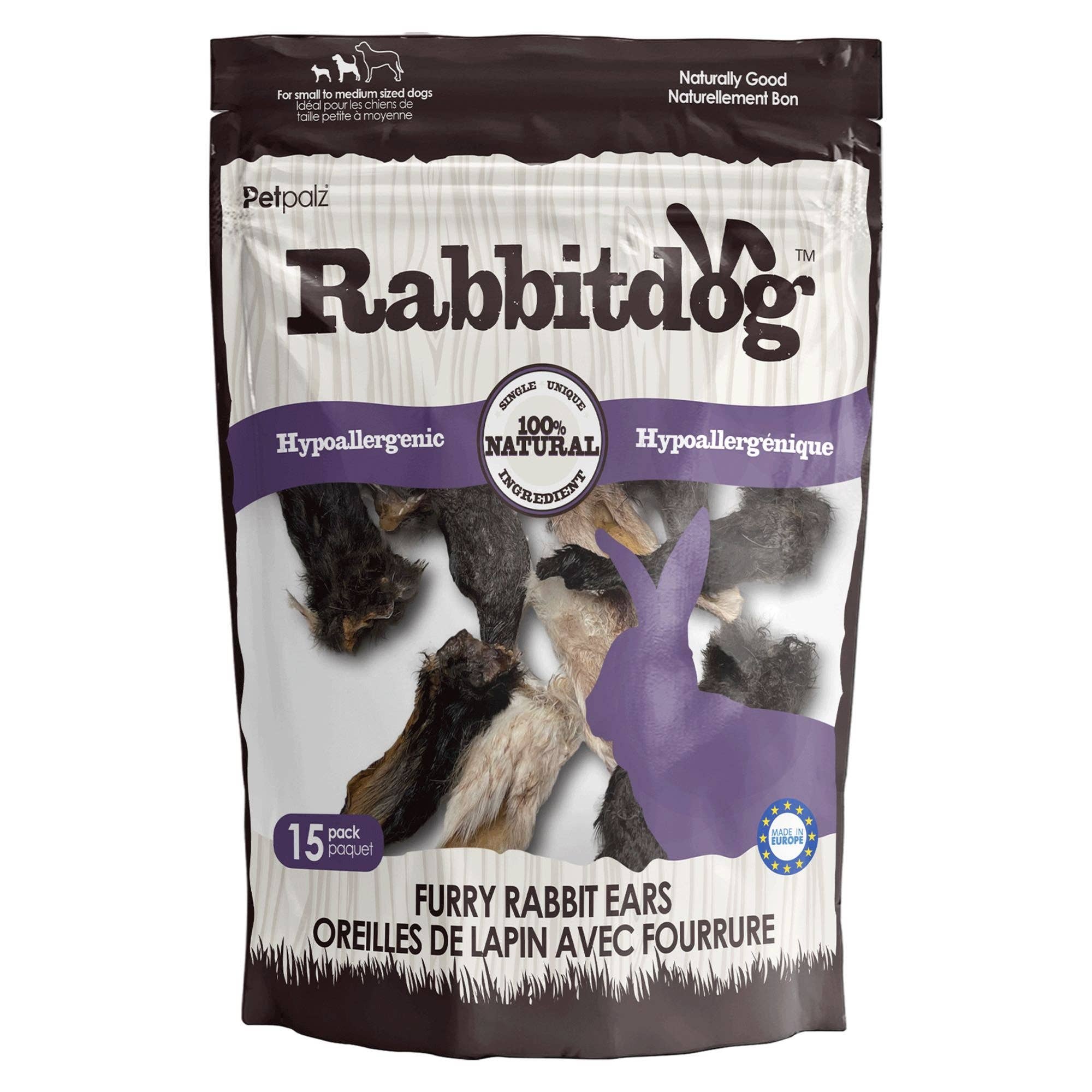 Rabbitdog Rabbit Ear Dog Chew Treats