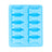 Bone Shaped Silicone Baking Pan (6-Pack on Clip Strip)