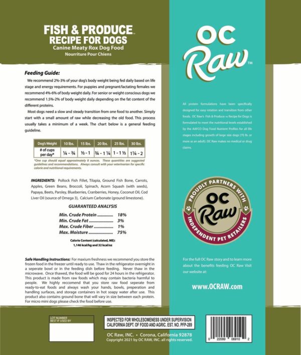 OC Raw Fish & Produce - Meaty Rox