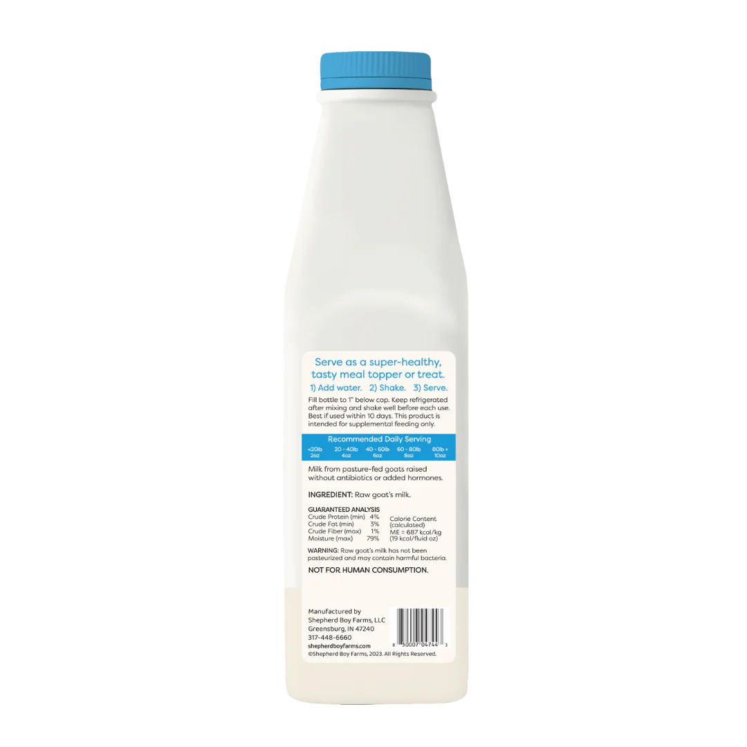 Raw Freeze Dried Goat Milk - Classic