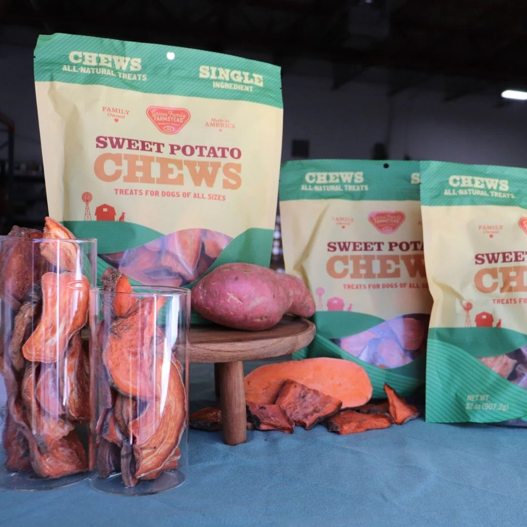 Sweet Potato Soft Chews - Single Ingredient