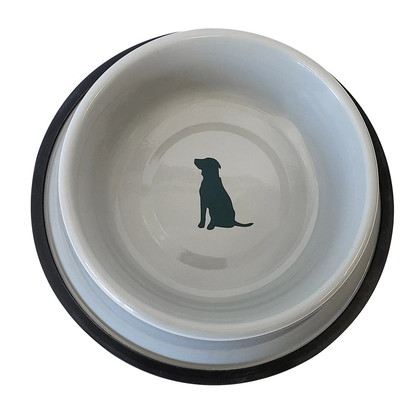 Stainless steel non-skid Dog Bowl 32 oz