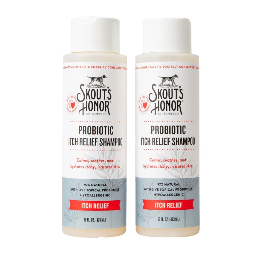 Skout's Honor Probiotic Shampoo Conditioner Itch Relief