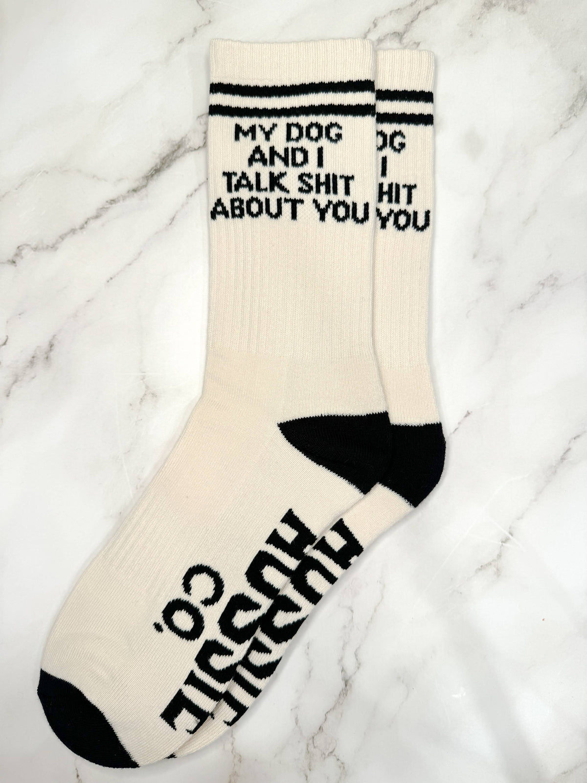 Talk Shit Crew Socks