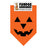 Pumpkin Face Dog Bandana