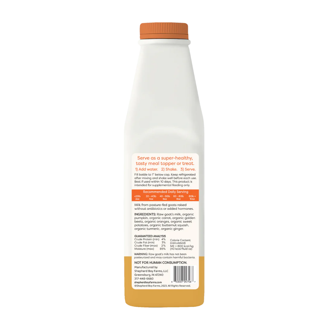 Raw Freeze Dried Goat Milk -  Golden Blend