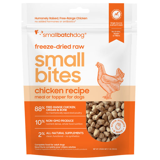 Smallbatch Chicken Small Bites - Freeze Dried