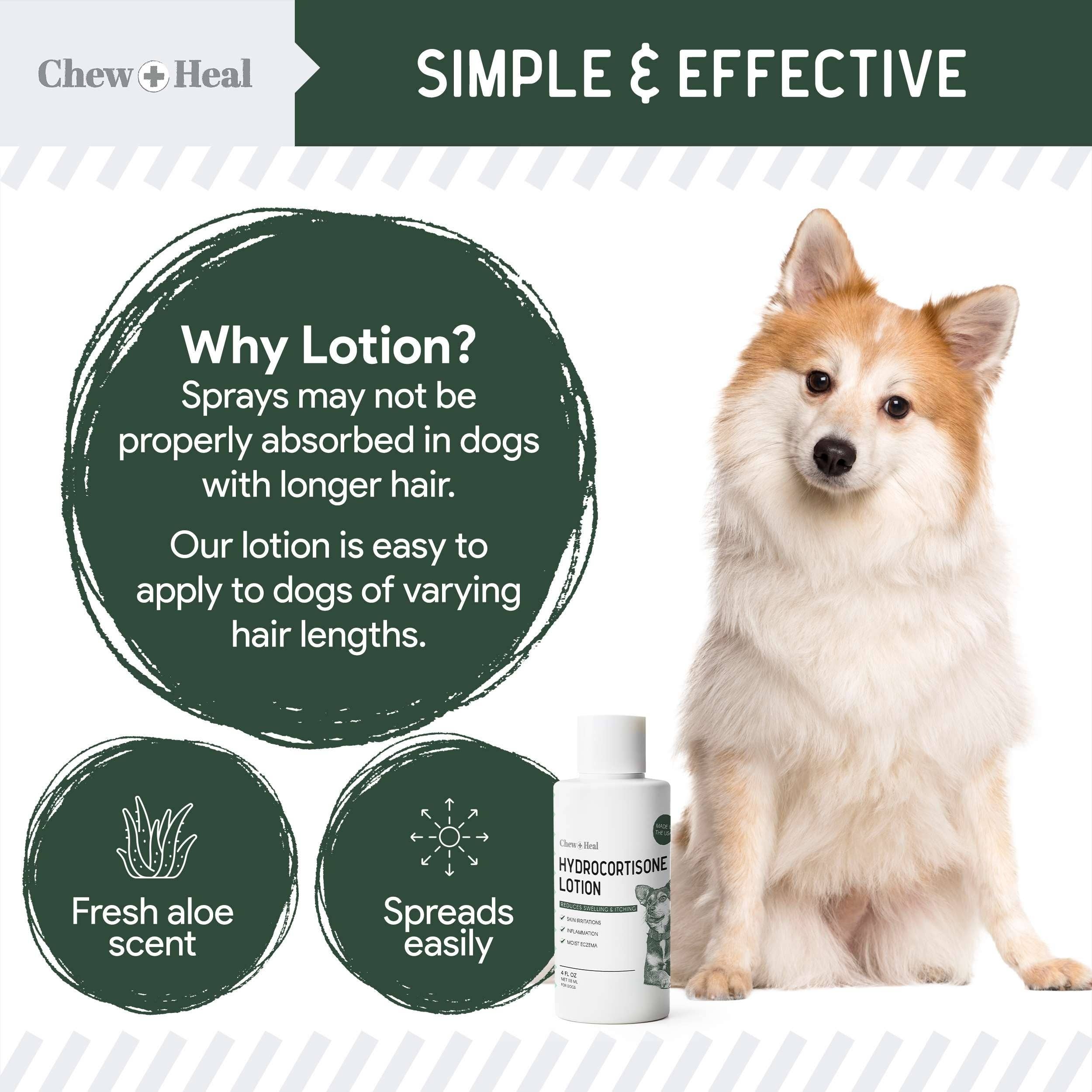 Hydrocortisone Lotion for Dogs