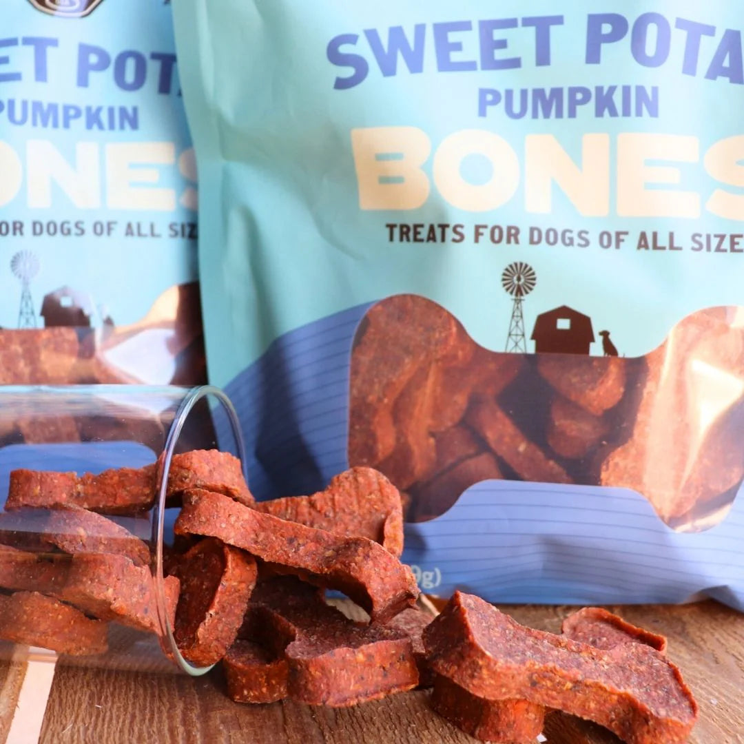 Sweet Potato and Pumpkin Bones