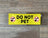 Do Not Pet (with icons) Leash Wrap
