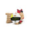 Reindeer Squooshie™ Durable Holiday Plush Dog Toy by HuggleHounds®