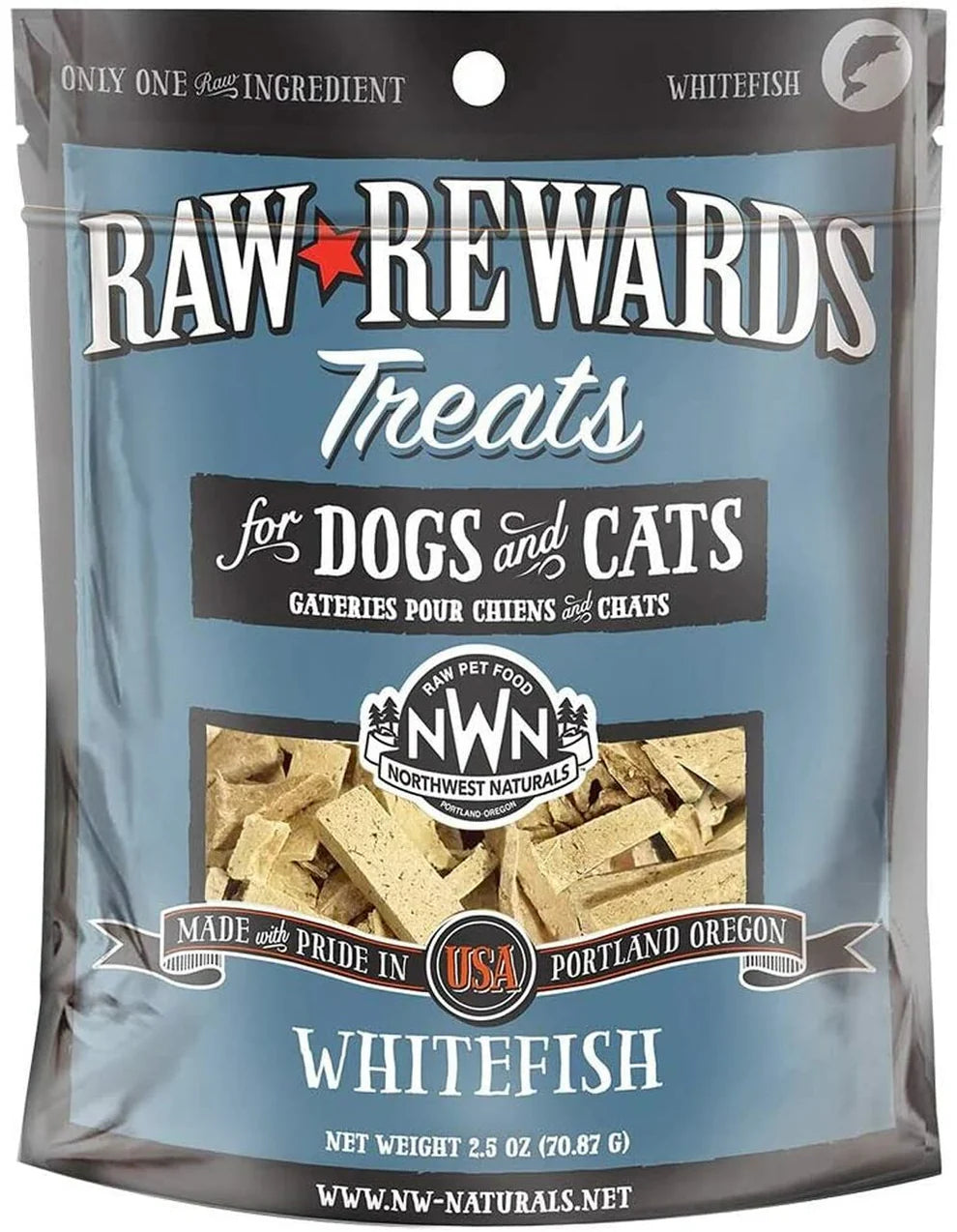 Raw Rewards Freeze Dried Whitefish