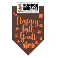 Happy Fall Yall Dog Bandana