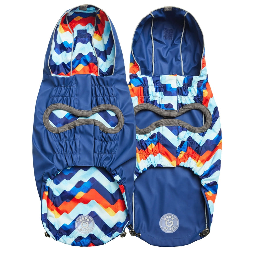 GF Pet Reversible Elasto-Fit Raincoat - Blue
