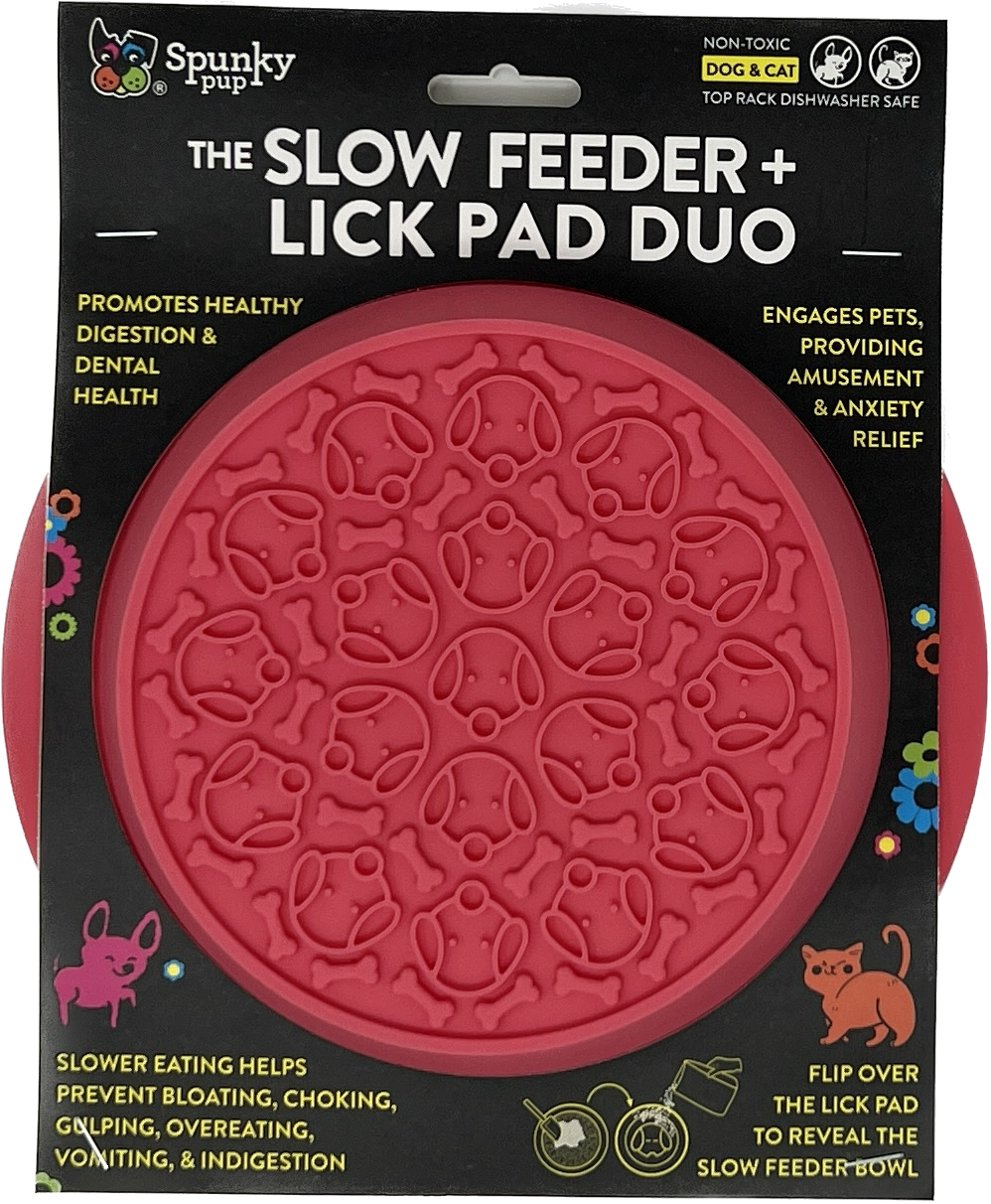 Lick Pad + Slow Feeder DUO, Bowl