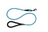 Alcott Dog Leash - Reflective Blue Rope Snap 5ft