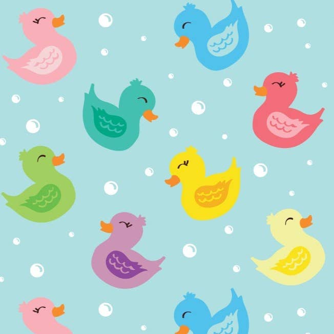 Purple 'So Duckin' Cute' Bandana