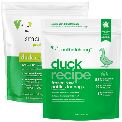 Smallbatch Frozen Raw Duck